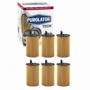 6 pc Purolator TECH TL26127 Engine Oil Filters for 042-0853 100164 2100164 26320-3CAA0 732 CF6127 CH10855 FP10855 G0164 G7050 LF653 M6127 M989 P7515 P989 P989EX PG6127 PG6127EX PG6127EXF PG6127F