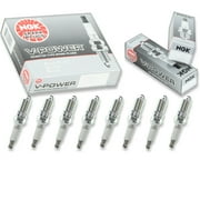 8 pc NGK V-Power Spark Plugs Chevrolet K1500 5.0L 5.7L V8 1996-1999