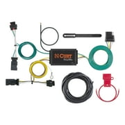 CURT 56369 Vehicle-Side Custom 4-Pin Trailer Wiring Harness, Select Jeep Compass