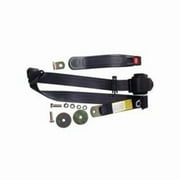 Crown Automotive Replacement 3-Point Seat Belt (Black) - BELT3B Fits select: 1989-1995 JEEP WRANGLER / YJ, 1987-1988 JEEP WRANGLER