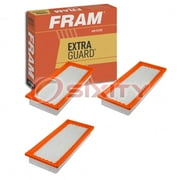 3 pc FRAM CA10170 Extra Guard Air Filters for 17801-38010 AF1414 AF3938 WAF3938 Intake Inlet Manifold Fuel Delivery Filters Fits select: 2005-2012 FORD ESCAPE, 2006-2011 MERCURY MARINER