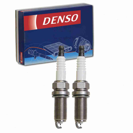 2 pc DENSO 3458 Spark Plugs for 18845-11160 FK16HQR11 Ignition Wire Secondary