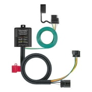 CURT 56332 Vehicle-Side Custom 4-Pin Trailer Wiring Harness, Select Hyundai Santa Fe, XL, Veracruz, Kia Sedona, Sorento Fits select: 2013-2018 HYUNDAI SANTA FE SPORT, 2016-2018 KIA SORENTO LX/L
