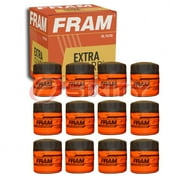 12 pc FRAM PH10060 Extra Guard Engine Oil Filters for 3I-1223 57022 7022 B105 LF3541 PF2138 Oil Change Lubricant Filters Fits select: 2013-2023 RAM 1500, 2018 CHEVROLET EQUINOX