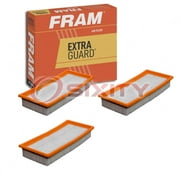3 pc FRAM CA9944 Extra Guard Air Filters for 1902132 42755 80291-SAA-J01 84909S AFC1388 AT178584 CF-99 FCAF1851P PC-5864 SU003-02112 Intake Inlet Manifold Fuel Delivery Filters