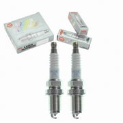 2 pc NGK 93322 Laser Platinum Spark Plugs for Ignition Wire Secondary