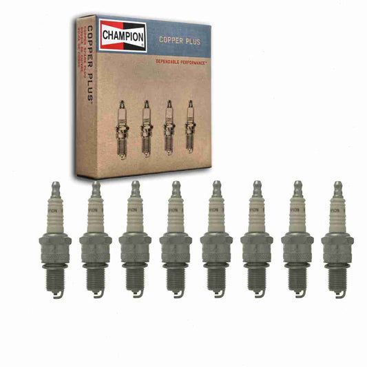 8 pc Champion 302 Copper Plus Spark Plugs for 0409059994 14G32 4318130 77-310-1 7805 AG32 AG32A BP5EAL BP5EAL11 BP5ES BP5ES11 BP5EV BP5EY F5TC K5TC N11YC W16EPU W16EPZU W16EXU W8D W8DC W8DTC Ignition