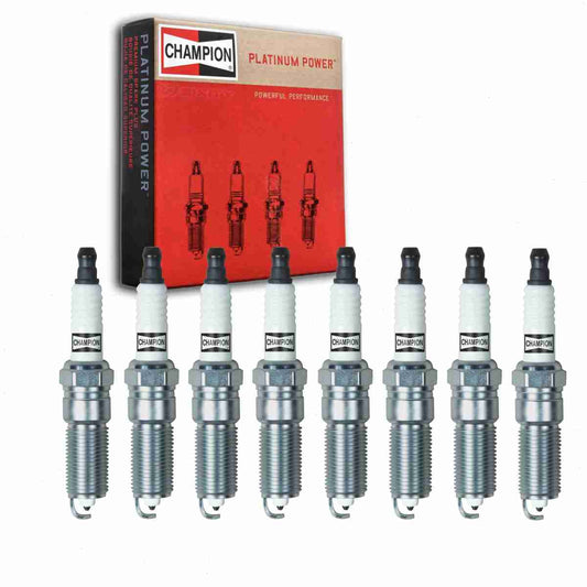 8 pc Champion 3032 Platinum Spark Plugs for LZTR5A-13 LZTR5AGP LZTR5AIX13 RE10PMC5 Ignition Wire Secondary