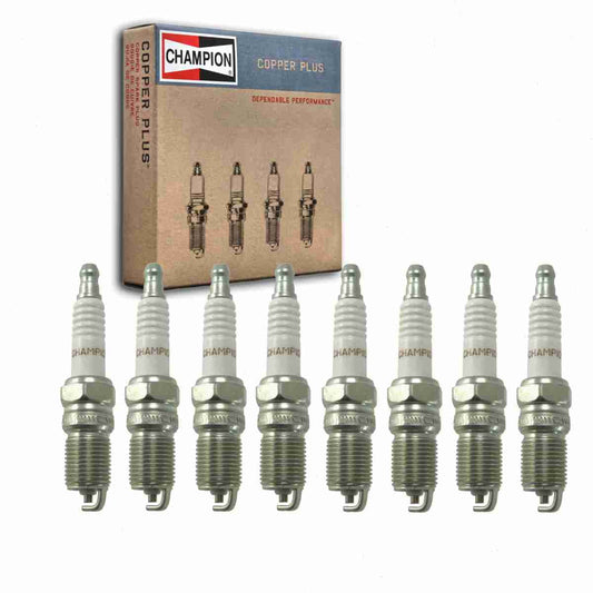 8 pc Champion Copper Plus Spark Plugs Ford F-150 5.4L V8 1998-2003