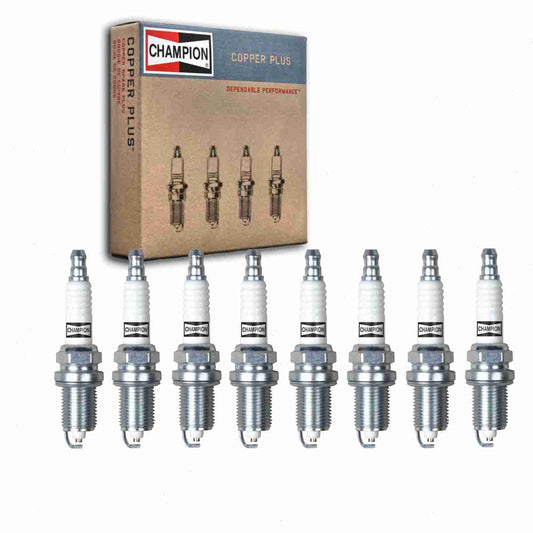 8 pc Champion Copper Plus Spark Plugs Jeep Grand Cherokee 4.7L V8 1999-2007
