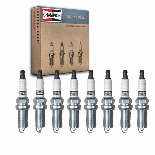 8 pc Champion Copper Plus Spark Plugs Nissan Armada 5.6L V8 2005-2015