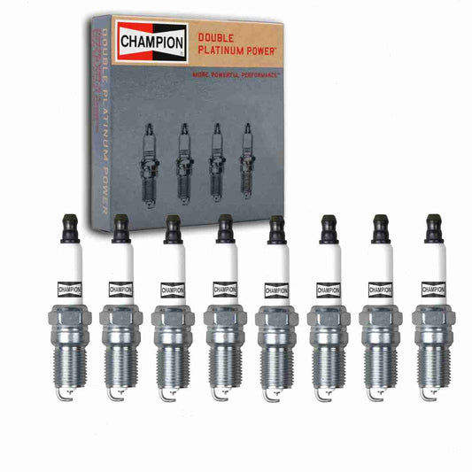 8 pc Champion Double Platinum Spark Plugs Ford Crown Victoria 4.6L V8 1992-2011