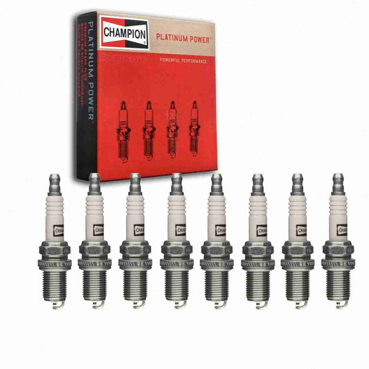 8 pc Champion Platinum Spark Plugs Toyota Tundra 4.7L V8 2000-2009