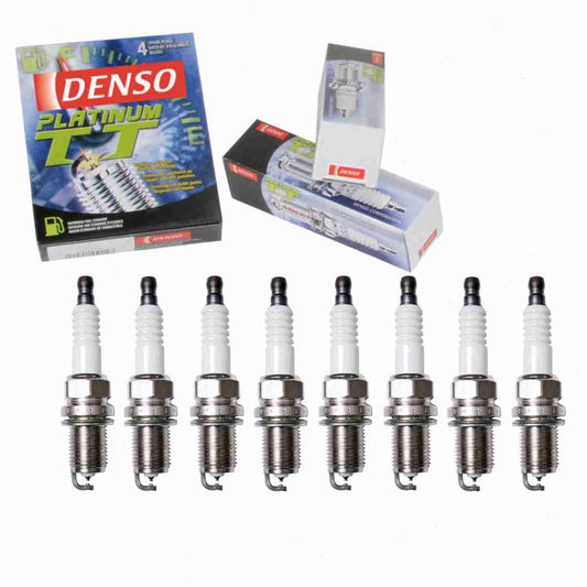 8 pc DENSO 4503 Platinum TT Spark Plugs for 0000-18-BP01 0000-18-F287 0000-18-JE41 0000-18-KJ13 003 159 31 03 003 159 54 03 003 159 66 03 003 159 67 03 003 159 68 03 003 159 71 03 003 159 81 03 003