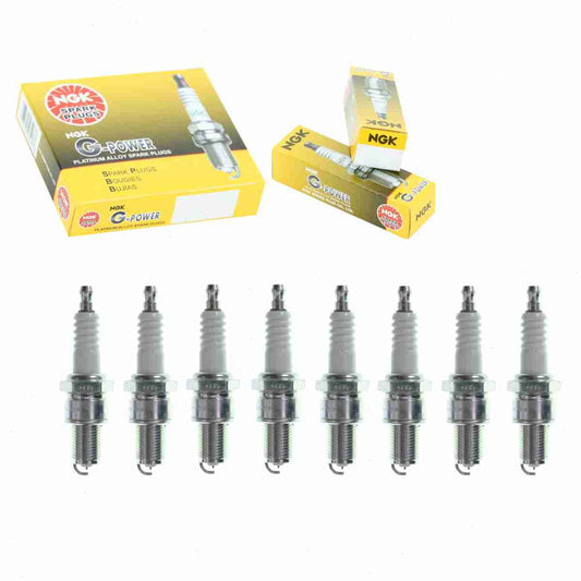 8 pc NGK 7084 G-Power Spark Plugs for 3115 3229 3238 3415 3415-2 4017 4217 4502 4709 6737 7415 AP403 AP404 AP63 AP63DP2 AP64 AP64DP2 APP63 F6RTP IW20TT P20PR11 P20R11 P20R8 PW20TT W6DPO WGR7DQP