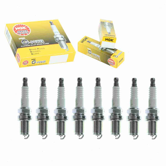 8 pc NGK G-Power Spark Plugs BMW 645Ci 4.4L V8 2004-2005