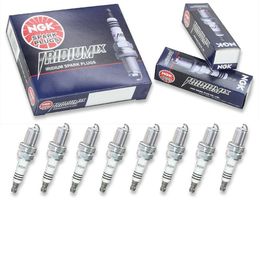 8 pc NGK Iridium IX Spark Plugs BMW 740iL 4.0L 4.4L V8 1993-2001