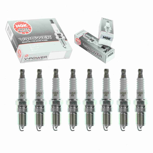 8 pc NGK V-Power Spark Plugs Cadillac DeVille 4.1L 4.5L 4.6L 4.9L V8 1982-2005