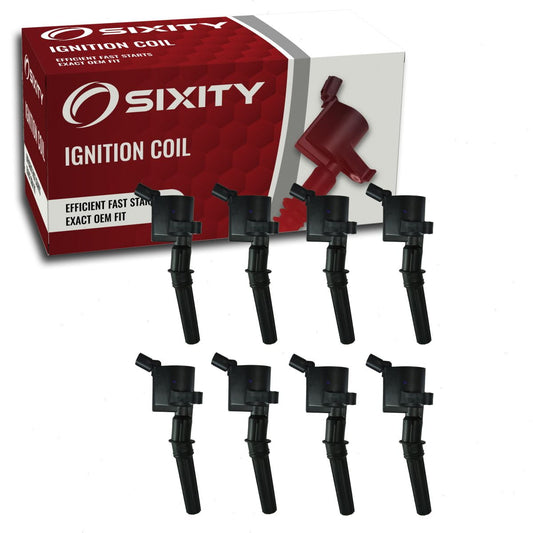 8 pc Sixity Ignition Coils Ford E-250 Econoline 5.4L V8 1997-2002