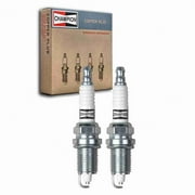2 pc Champion 436 Copper Plus Spark Plugs for RC12LC4 Ignition Wire Secondary Fits select: 1997-2003 DODGE RAM 1500, 1997-2003 DODGE DAKOTA