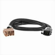 CURT 51352 Quick Plug Electric Trailer Brake Controller Wiring Harness, Select Chevy Silverado, Suburban, Tahoe, GMC Sierra, Yukon, Escalade, Hummer