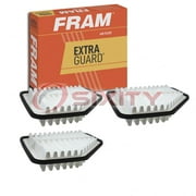 3 pc FRAM CA9969 Extra Guard Air Filters for 95860-80J00 AFC1522 CF-191 PC-6089 VCA-1117 Intake Inlet Manifold Fuel Delivery Filters Fits select: 2005-2010 CHEVROLET COBALT, 2007-2009 PONTIAC G5