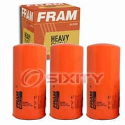 3 pc FRAM PH373 Heavy Duty Engine Oil Filters for 120-5008 82960R GY20577 HP-2007 LF503 T0720978 Oil Change Lubricant Filters
