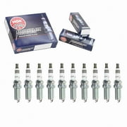 10 pc NGK 4469 Iridium IX Spark Plugs for 4703 5343 5617 7975 9609 BY481-LFR5A FR8MII33X IKH16 IKH16TT MZ602090 VKH16 XP5325 XP5325DP2 Ignition Wire Secondary Fits select: 2009-2018 TOYOTA RAV4