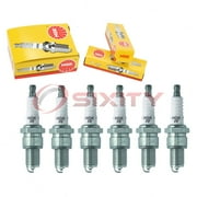 6 pc NGK Standard Spark Plugs Dodge Dakota 3.9L V6 1987-1991