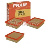 3 pc FRAM CA12066 Extra Guard Air Filters for 153071760530 2373789 3006890 33-5015 A1508C AF4924 LA1454 Intake Inlet Manifold Fuel Delivery Filters Fits select: 2017-2023 JEEP COMPASS