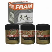 3 pc FRAM XG10575 Ultra Engine Oil Filters for B43127M CB23 FA 675-DP FB94B Oil Change Lubricant Filters Fits select: 2014-2024 CHEVROLET SILVERADO, 2011-2023 FORD F150