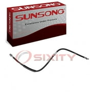 Sunsong Lower Clutch Hydraulic Hose Mazda B2200 1987-1993