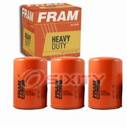 3 pc FRAM PH3900 Heavy Duty Engine Oil Filters for 2P-4004 B76 H341974 LF554 Oil Change Lubricant Filters