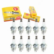 10 pc NGK 6703 Standard Spark Plugs for 7545 7547 7813 852 852-1 852ECO 852EZ 858-1 CJ6Y RCJ6Y WS7F WSR5F WSR6F WSR6F/R10 Ignition Wire Secondary