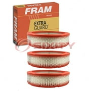 3 pc FRAM CA328 Extra Guard Air Filters for 9537 A1224C AF247 AF927 AF990 CA2470 N64 Intake Inlet Manifold Fuel Delivery Filters Fits select: 1971-1973 OLDSMOBILE CUTLASS SUPREME, 1966 PONTIAC GTO