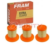 3 pc FRAM CA8141 Extra Guard Air Filters for 33-2162 4891926AA A2055C AE8052 AF1103 Intake Inlet Manifold Fuel Delivery Filters Fits select: 1996-1998 FORD EXPLORER, 1997 MERCURY MOUNTAINEER