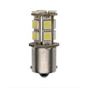 AP Products 016-1156-170 Starlights Revolution BA15s Tower 6500k 170 Lumens 9-15V 1.92W RV LED Bulb with White Housing