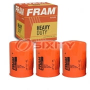 3 pc FRAM PH20A Heavy Duty Engine Oil Filters for 540 LF215 MD013661 PF4 PL-4 WD-140 Oil Change Lubricant Filters