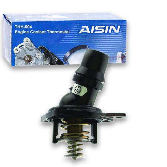 AISIN THH-004 Engine Coolant Thermostat for 143-0880 19301-R40-A01 19301-R40-A02 34703 729-172 WH-HNE-78 Cooling Housing Belts Fits select: 2008-2012 HONDA ACCORD, 2009-2014 ACURA TSX