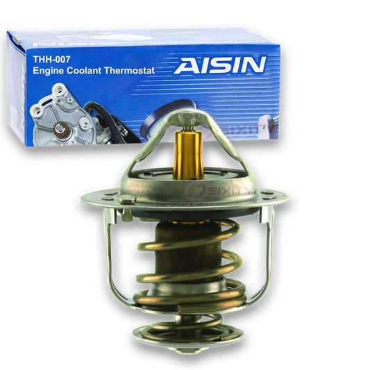 AISIN THH-007 Engine Coolant Thermostat for 13878 143 0672 143-0807 19300-P08-003 19300-PAA-305 19300-PH7-024 19300-PT0-004 19301-P08-316 19301-P08-317 19301-P08-318 19301-P08-319 19301-P08-320