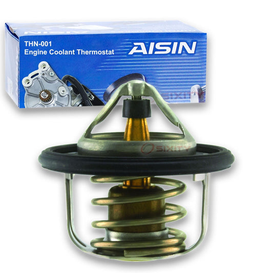 AISIN THN-001 Engine Coolant Thermostat for 143-0833 15112 21230-6N200 21230-6N20A 21230-8P300 21230-EL00A 21230-EL00B 34160 W52NA-95 Cooling Housing Belts Fits select: 2002-2015 NISSAN ALTIMA