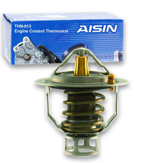 AISIN THN-013 Engine Coolant Thermostat for 143-0721 21200-0B000 21200-6P000 21200-V7205 21200-V7206 21200-V720A 33738 45948 WV64BN-82A Cooling Housing Belts Fits select: 1999-2004 NISSAN FRONTIER