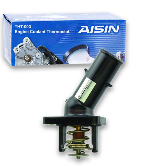 AISIN THT-003 Engine Coolant Thermostat for 06031-0P010 143 0714 143-0893 16031-0P010 16031-31010 16031-31011 34051 48778 631-180 WH-TA-82 Cooling Housing Belts Fits select: 2005-2015 TOYOTA TACOMA
