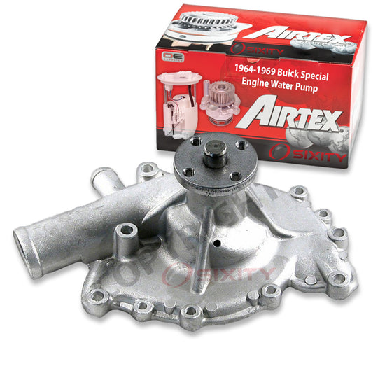 Airtex Engine Water Pump Buick Special 3.7L 4.9L 5.6L 5.7L V6 V8 1964-1969