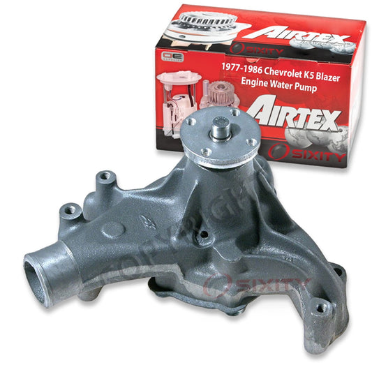 Airtex Engine Water Pump Chevrolet K5 Blazer 5.0L 5.7L 6.6L V8 1977-1986