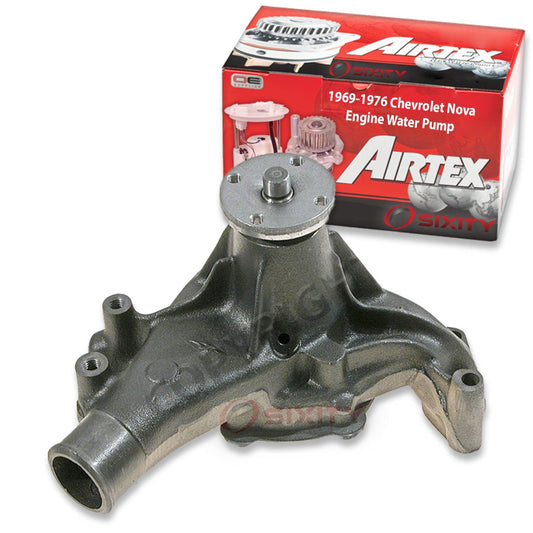 Airtex Engine Water Pump Chevrolet Nova 4.3L 5.0L 5.7L V8 1969-1976