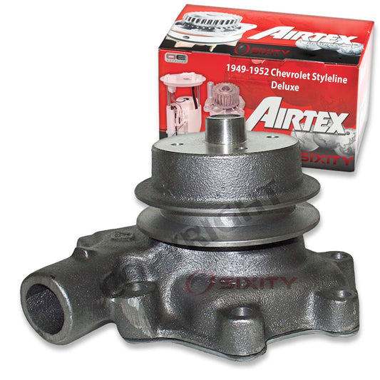 Airtex Engine Water Pump Chevrolet Styleline Deluxe 3.5L 3.8L 3.9L L6 1949-1952