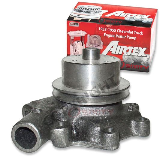 Airtex Engine Water Pump Chevrolet Truck 3.5L 3.8L L6 1953-1955