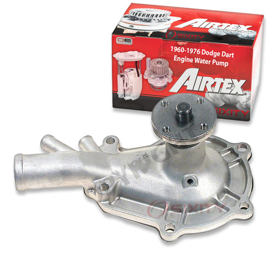 Airtex Engine Water Pump Dodge Dart 2.8L 3.2L 3.7L L6 1960-1976