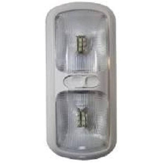 Arcon ARC-20670 Double LED Euro Light with Optic Lens, Bright White